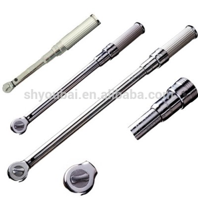 NovaTork All Metal Micrometer Torque Wrench With Ratchet Head / Head Holder, Flexible Ratchet End Fitting, Spanner, Manufacturer