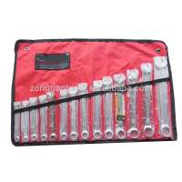 cloth bag combination spanner set hand tool wrench